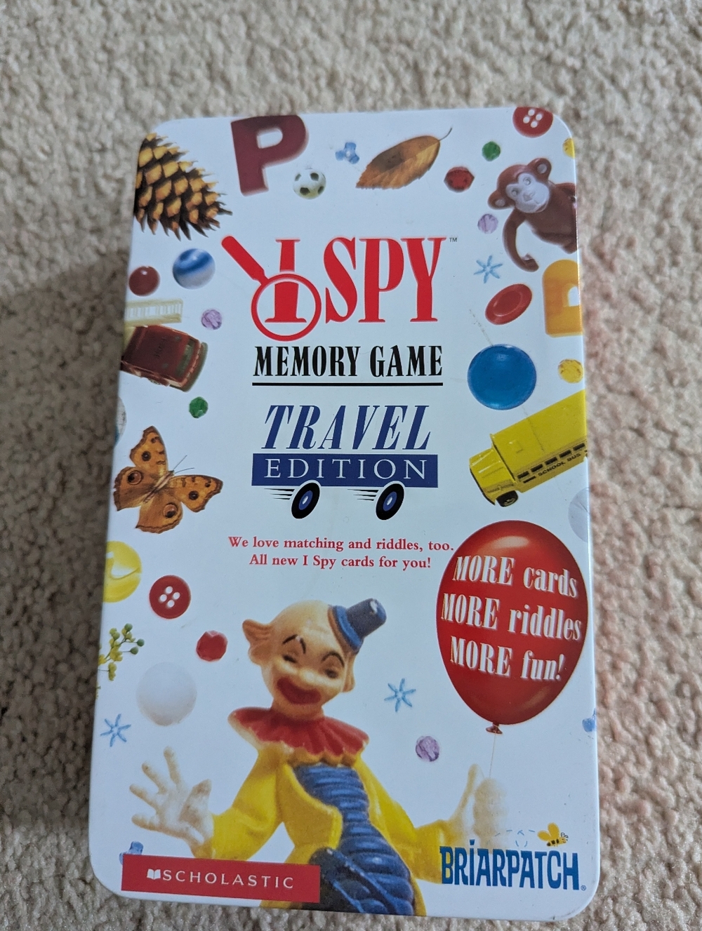 I SPY Memory Game Travel Edition